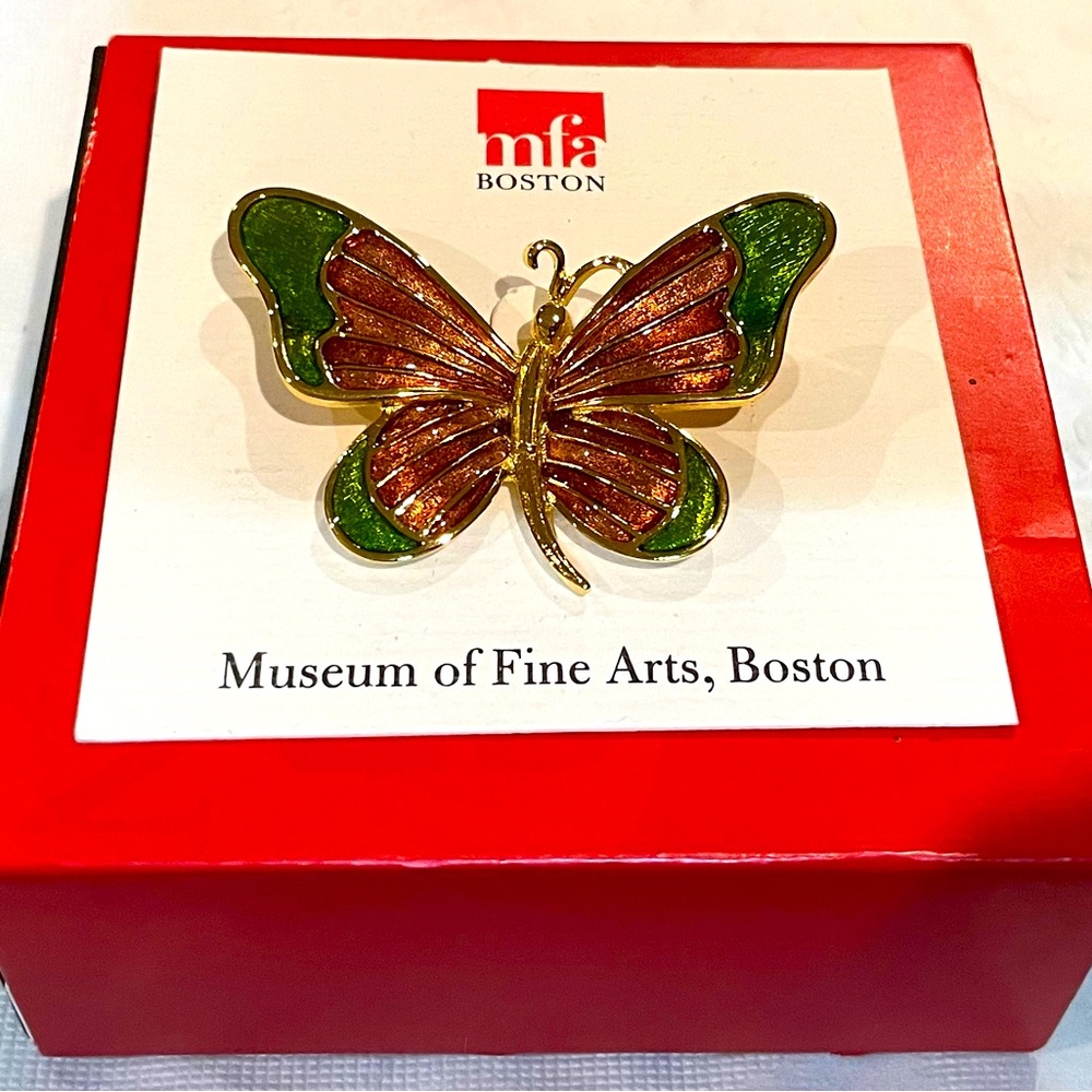 MFA Vintage Butterfly Brooch Pin
